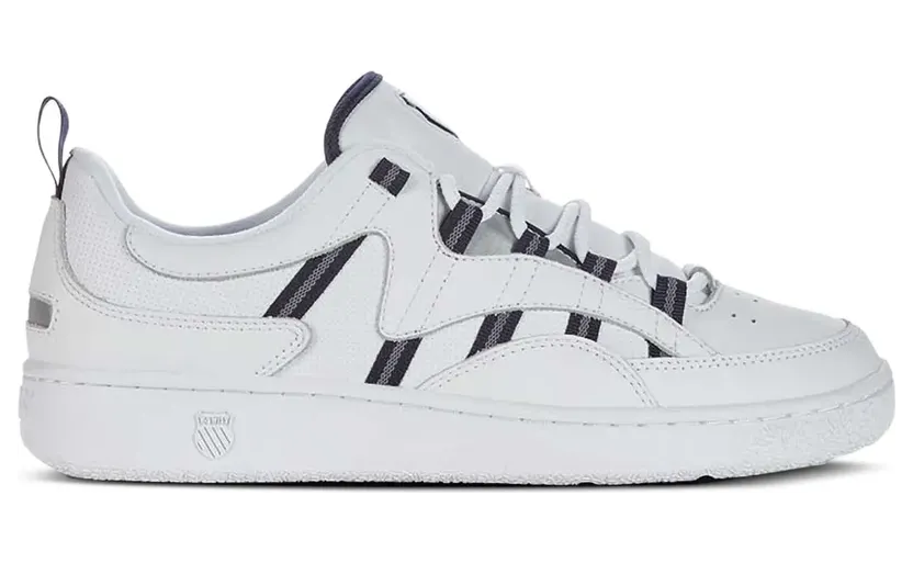 K-Swiss Gestreepte leren “White” (9083148)