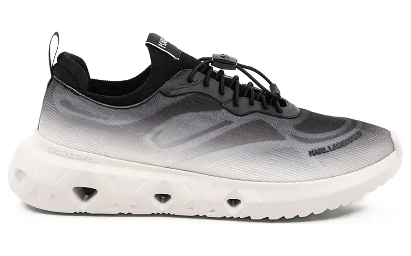 Karl Lagerfeld Sneakers mit Logo – Schwarz (KL54623)