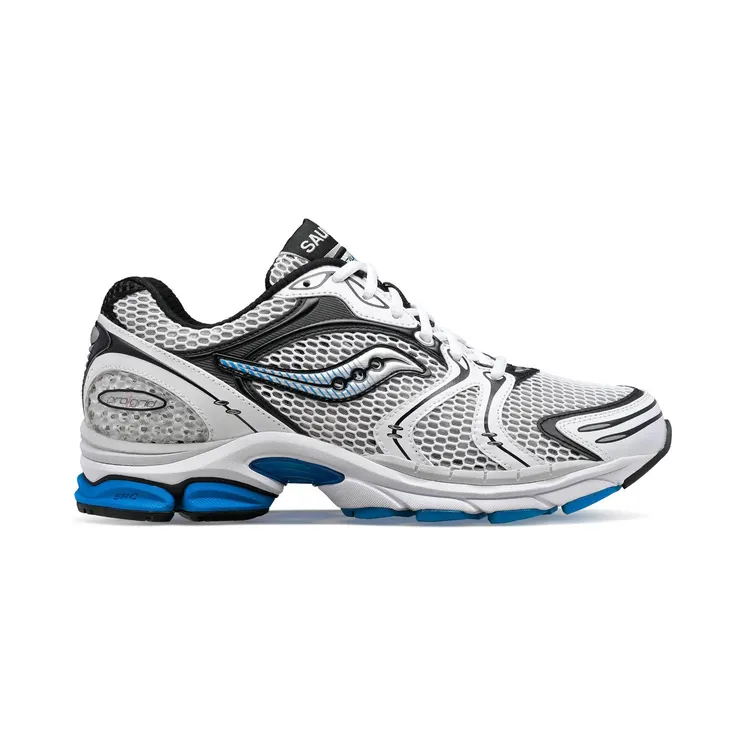 Saucony ProGrid Triumph 4 White Silver Blue (S70704-3)