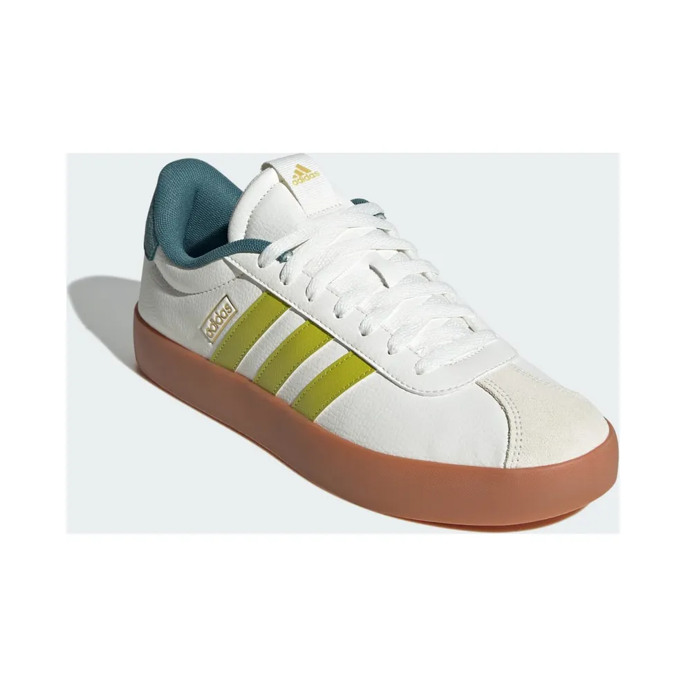 Adidas VL Court 3.0 Core White / Preloved Lime / Preloved Teal (JR8636)
