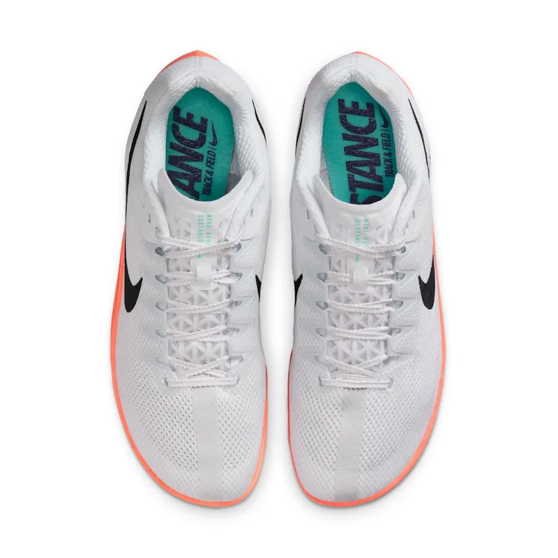 Nike Zoom Rival Distance White Bright Crimson (FZ9653-101)