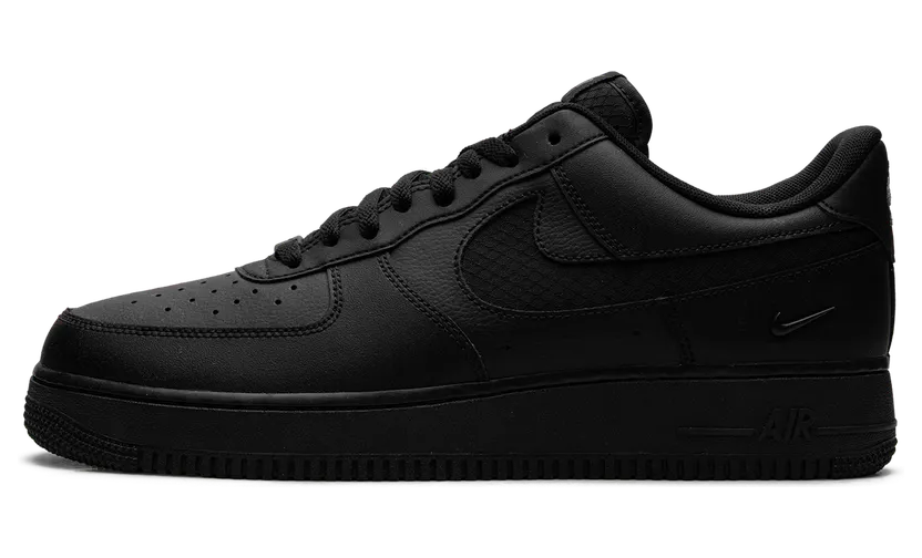 Nike Air Force 1 ’07 LV8 “Triple Black Ripstop” (IH4452-001)