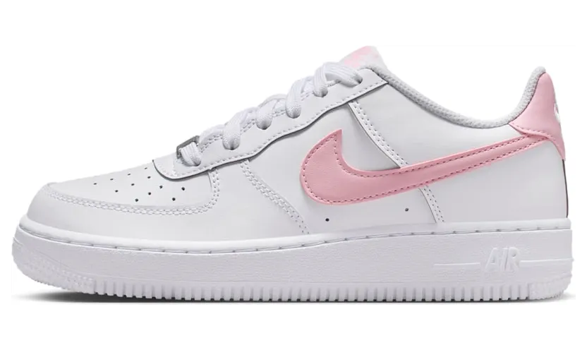 Nike Air Force 1 Low GS “White Medium Soft Pink” (CT3839-115)