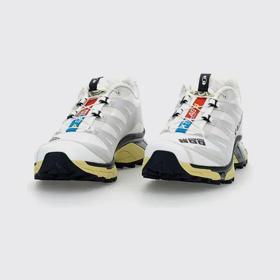 Salomon XT-4 Technical Fabric And Rubber Sneakers White (L49187100100)