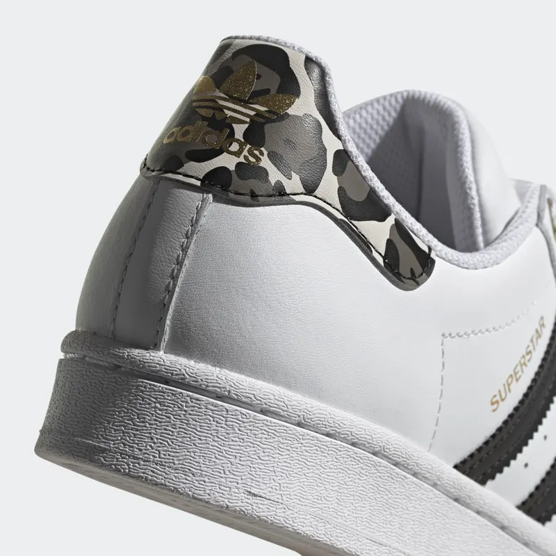 adidas Superstar Cloud White / Core Black / Gold Metallic (FX6101)