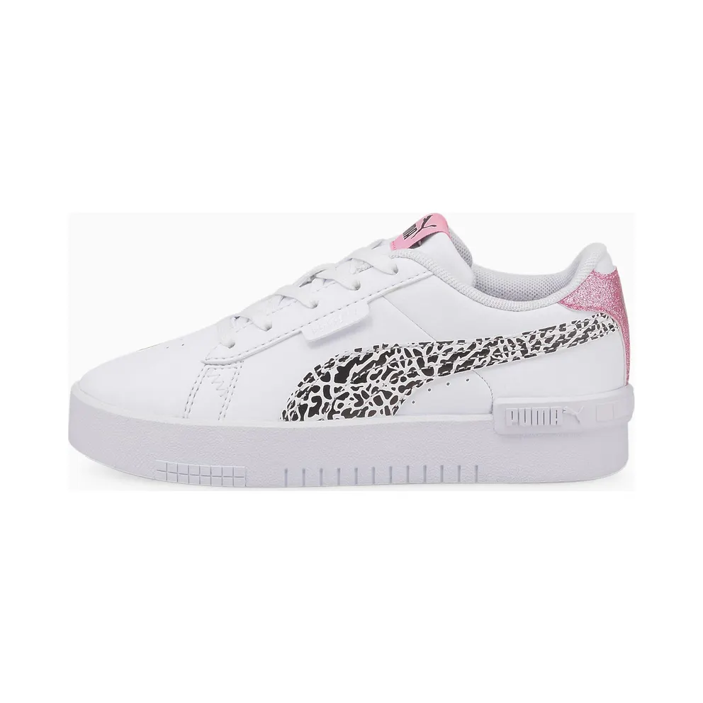 PUMA Jada Summer Roar Kids’ White/Black/Prism Pink (383138-01)