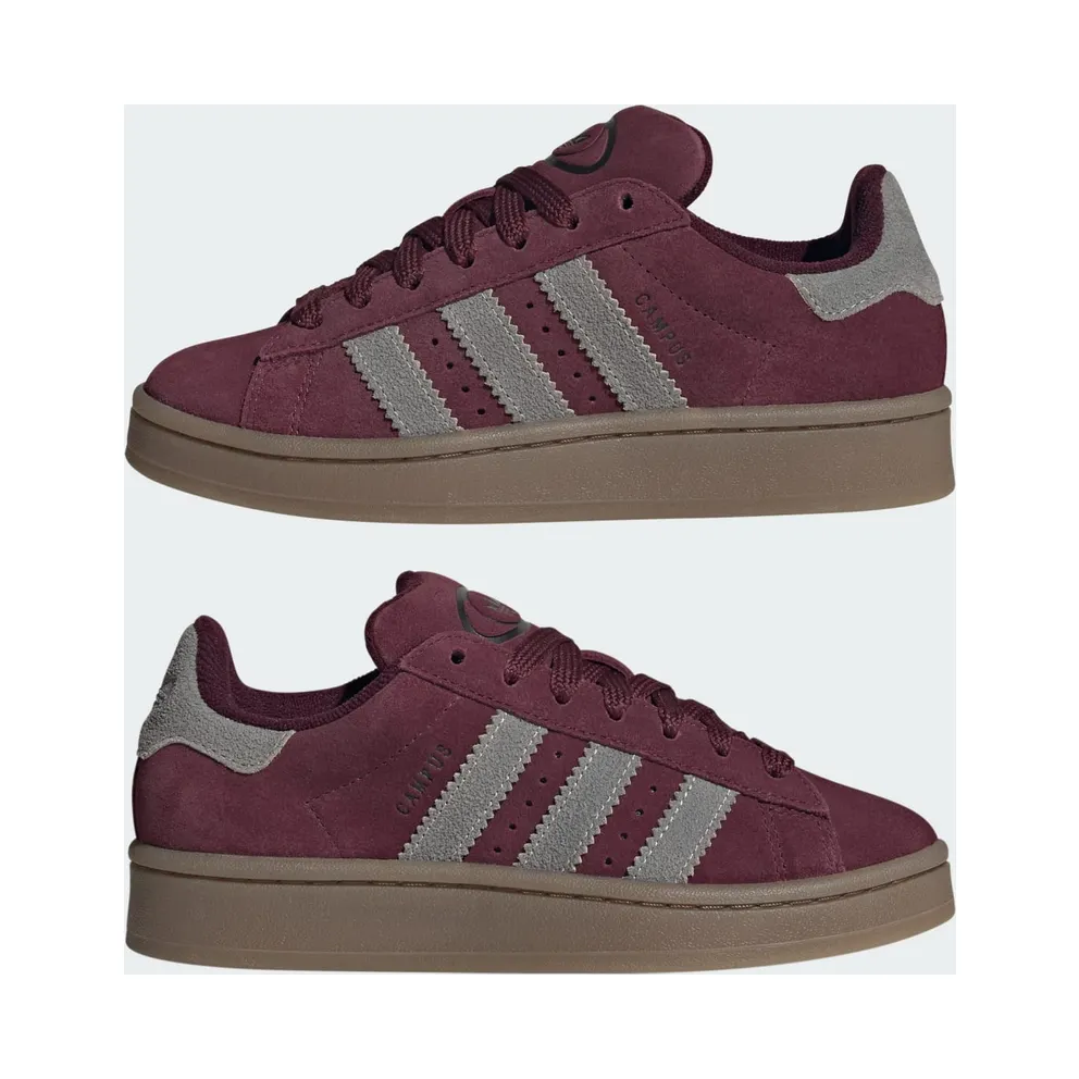 Adidas CAMPUS 00s Shoes Maroon / Khaki Three / Gum (KI9410)