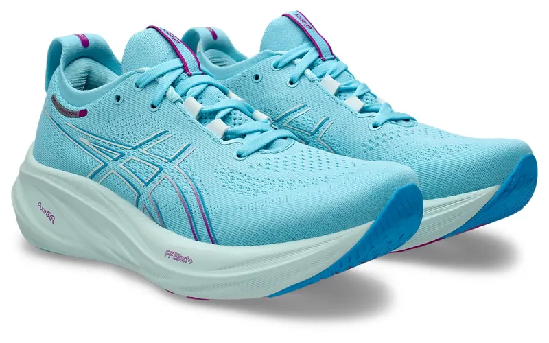 ASICS Gel-Nimbus 26 Bright Cyan Bold Magenta (1012B601-404)