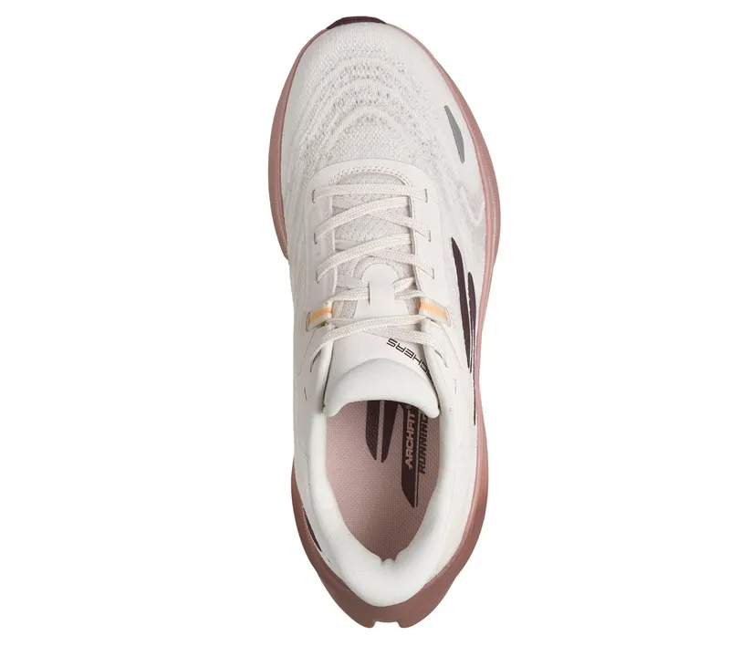 Skechers Aero Spark Sneaker Off White/Mauve