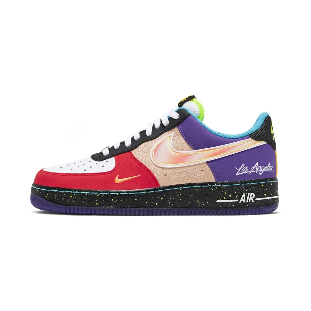 Nike Air Force 1 Low What The LA White/Black-Hyper Jade (CT1117-100)