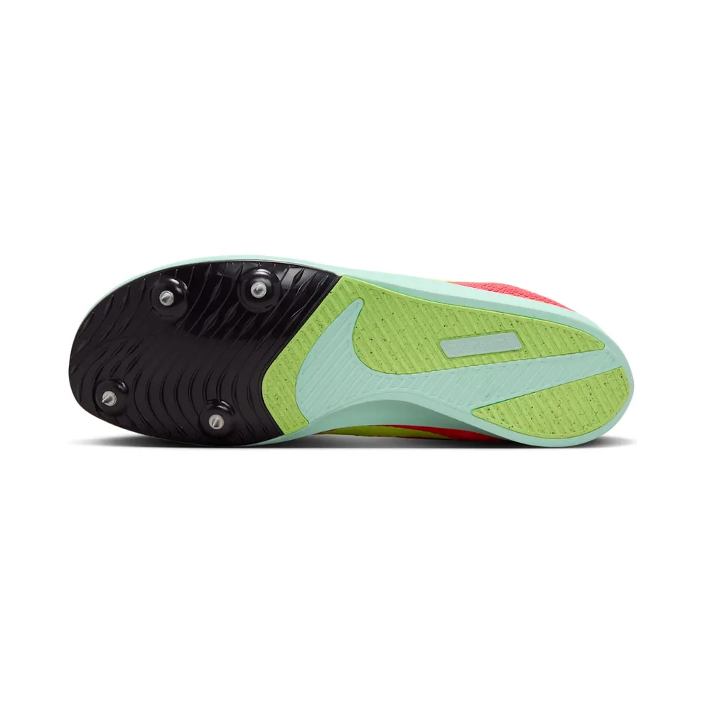 Nike Zoom Rival Distance Bright Crimson Barely Volt Lime Blast Washed Coral (FZ9653-600)