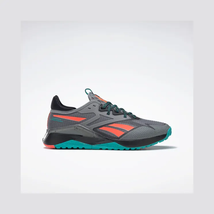 Reebok Nano X2 TR Adventure Pure Grey 5 / Core Black / Classic Teal (GY8905)