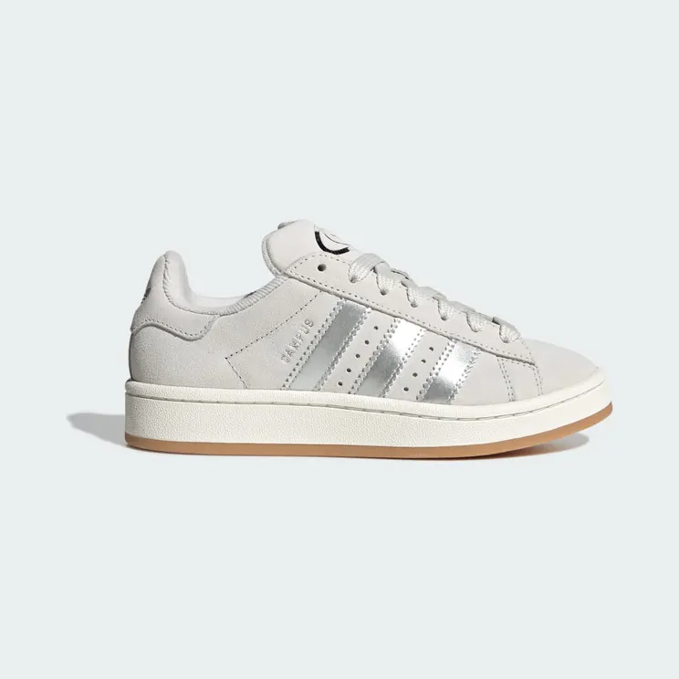 adidas Campus 00s “Crystal White / Silver Metallic / Core White” (JQ6206)