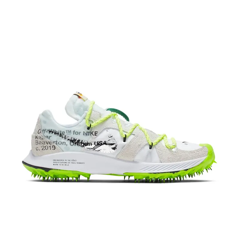 Nike Zoom Terra Kiger 5 Off-White White (W) White/Metallic Silver-Sail-Safety Orange (CD8179-100)
