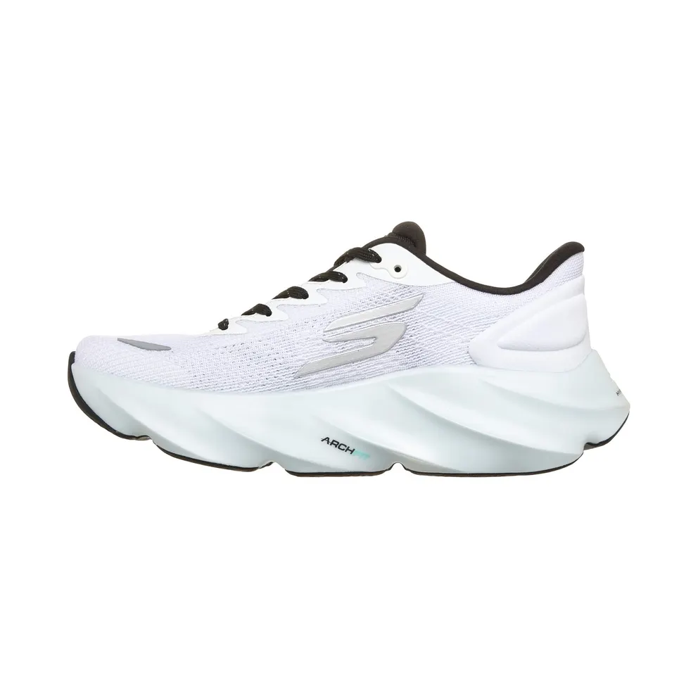 Skechers Aero Burst Sneaker Wht/Black/Blue