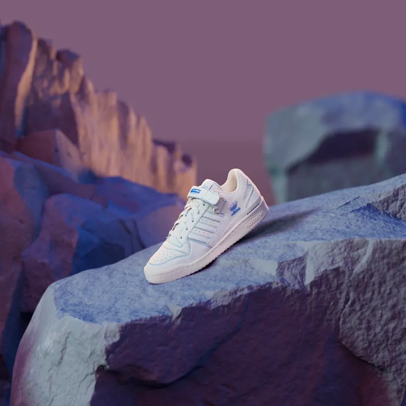 adidas Forum Low Cloud White / Off White / Blue Bird (GX1018)