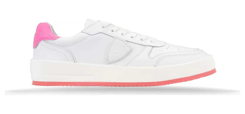 Philippe Model Veau Neon “White/Fuchsia” (VNLD VN02)