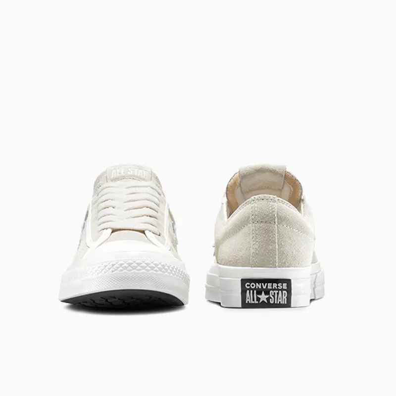 Converse Star Player 76 Low Suede Egret Vintage White
