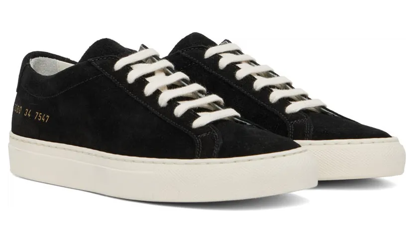 Common Projects Beige Original Achilles Low Sneakers (6080) (4)