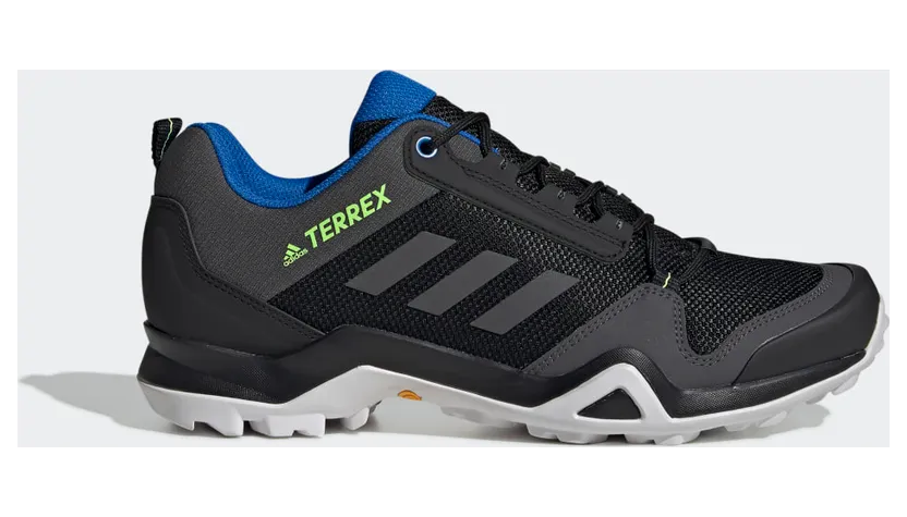 adidas TERREX AX3 Wanderschuh Core Black / Dgh Solid Grey / Signal Green (EF3314)