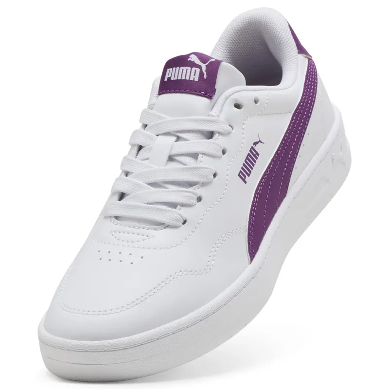 Puma Court Lally “Puma White / Plum Wine” (400367_14)
