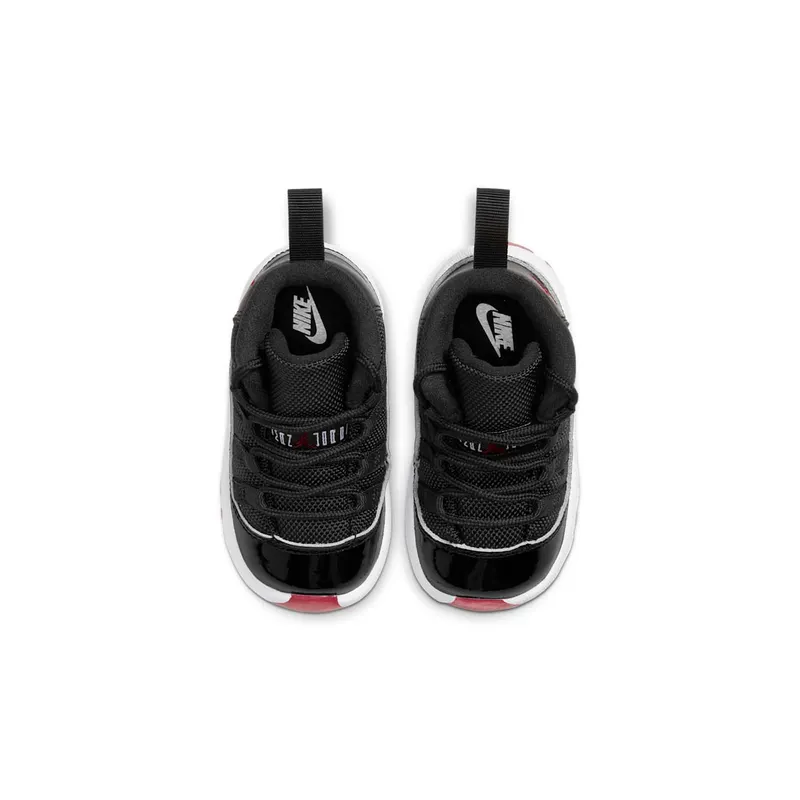 Jordan 11 Retro Playoffs Bred 2019 (TD) Black/White-Varsity Red (378040-061)
