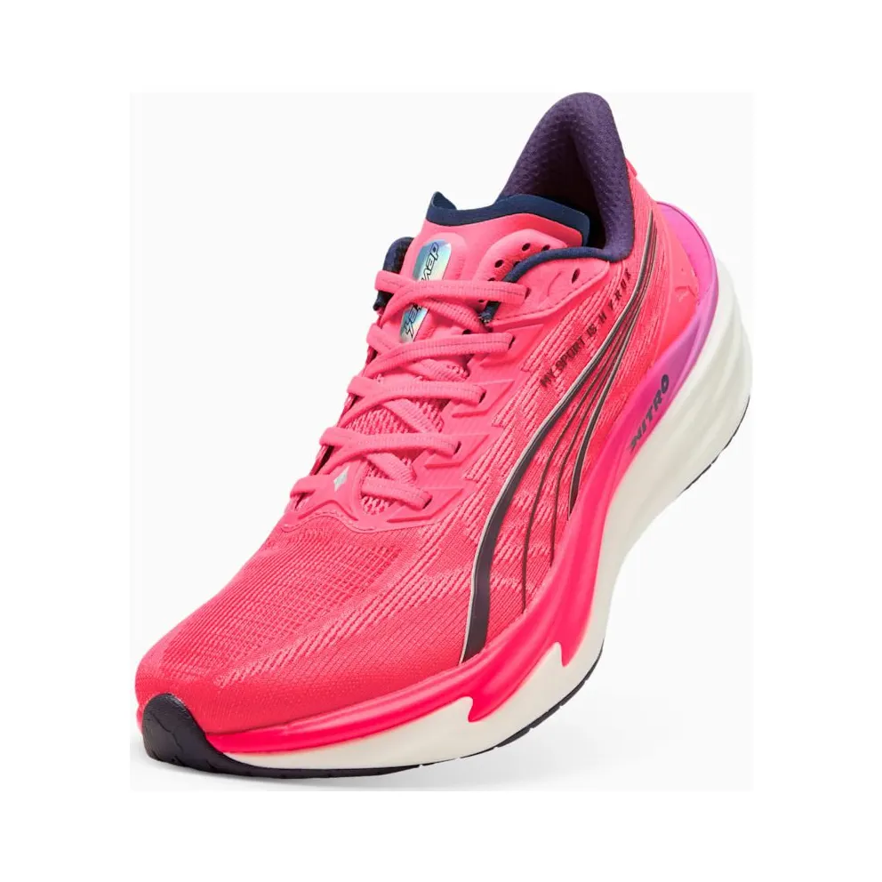 Puma Deviate NITRO 4 PUMA X HYROX White/ Electric Orchid/ Pink (31290601)