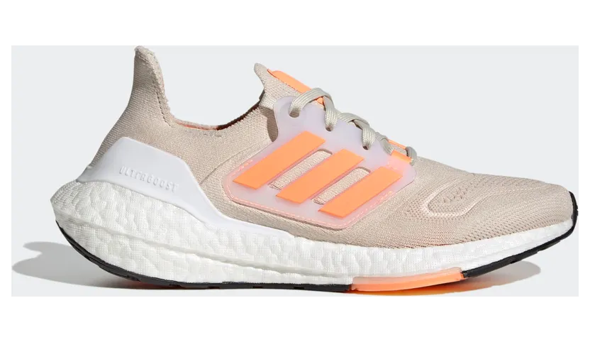 adidas ULTRABOOST 22 SCHOENEN Aluminium / Beam Orange / Core Black (GX6666)