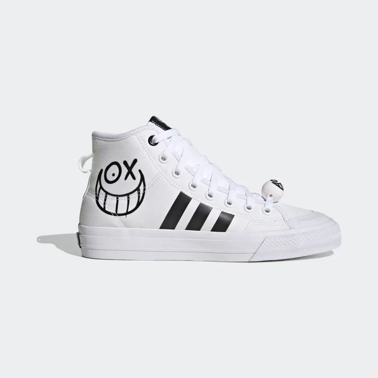 adidas Nizza High RF x AndrÃ© Saraiva Cloud White / Core Black / Semi Pink Glow (HQ6861)