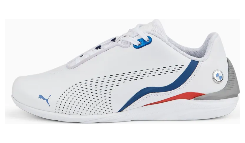 Puma BMW M Motorsport Drift Cat Decima Jugend Motorsportschuhe Weiß (307266-02)