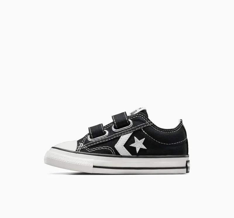 Converse Star Player 76 Easy-On Foundational Canvas Black/vintage White/egret