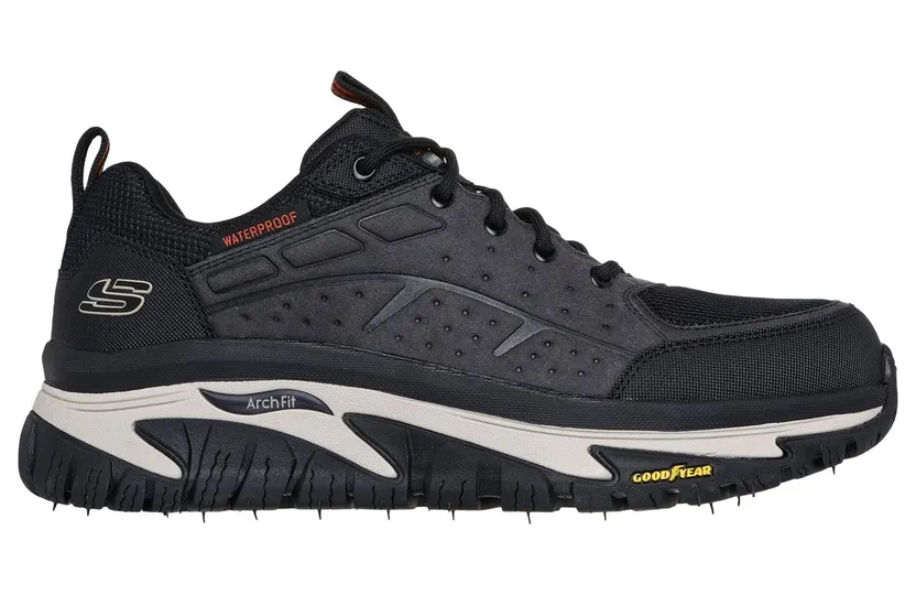 Skechers Waterproof Arch Fit Road Walker “Black” (237688BLK)
