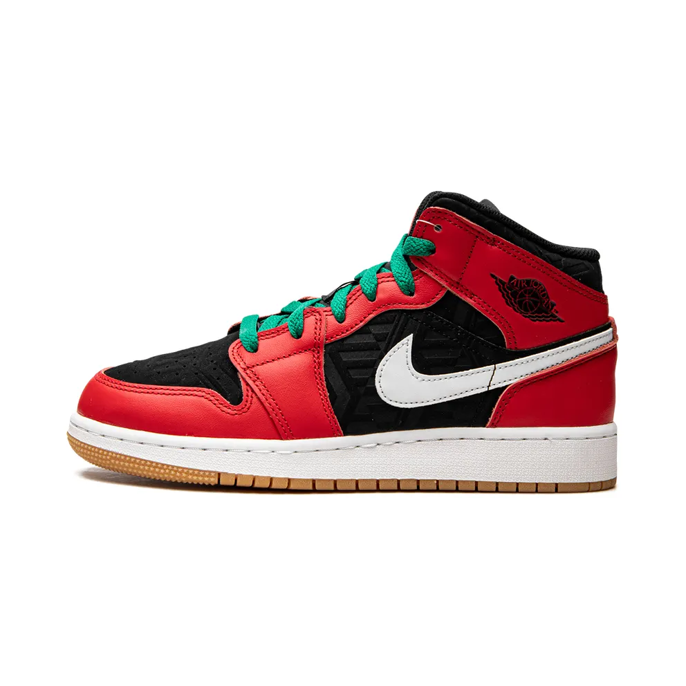 Jordan 1 Mid SE GS “Christmas” (DQ8418-006)