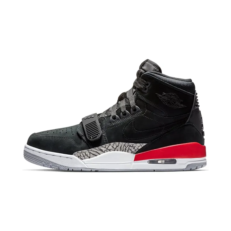 Jordan Legacy 312 Black Fire Red