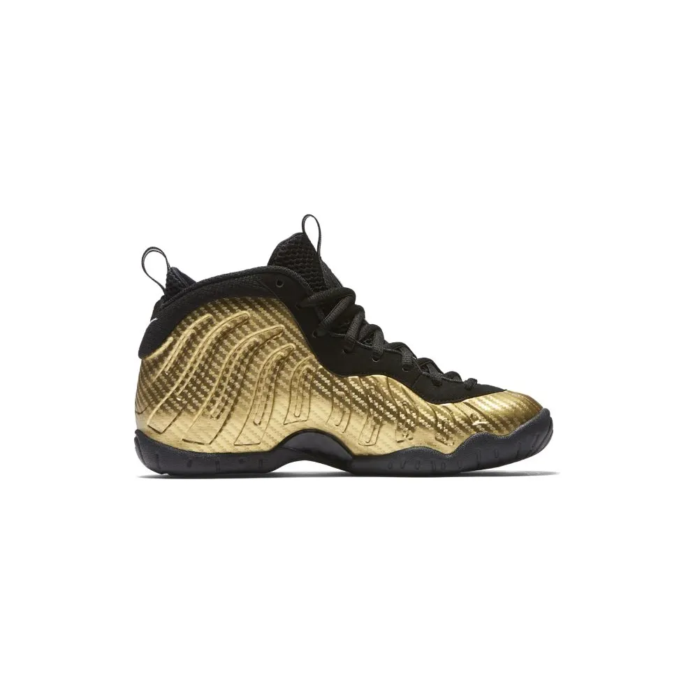 Nike Air Foamposite Pro Metallic Gold (GS) Metallic Gold/Black-Black-White (644792-701)
