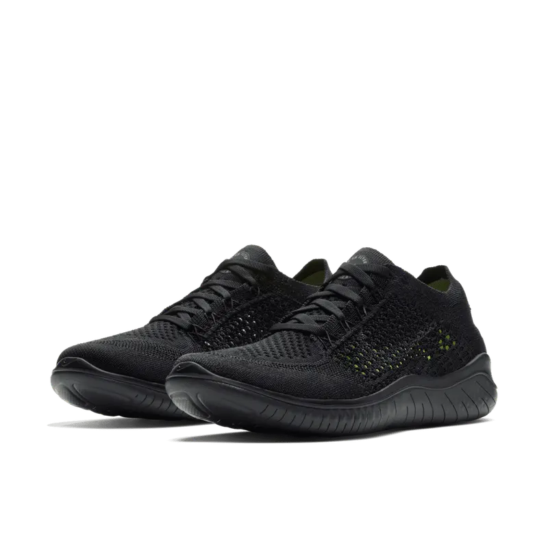 Nike Free RN Flyknit 2018 Black Anthracite (W) Black/Anthracite (942839-002)