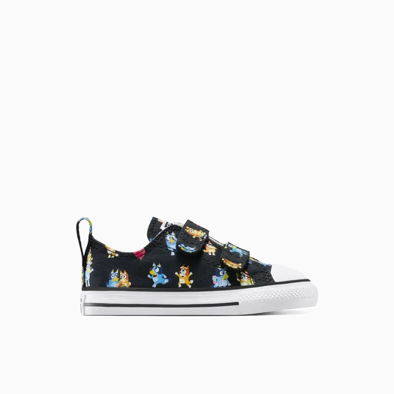 Converse Chuck Taylor All Star EasyOn Ox Bluey All Over Print Black (A16464C)