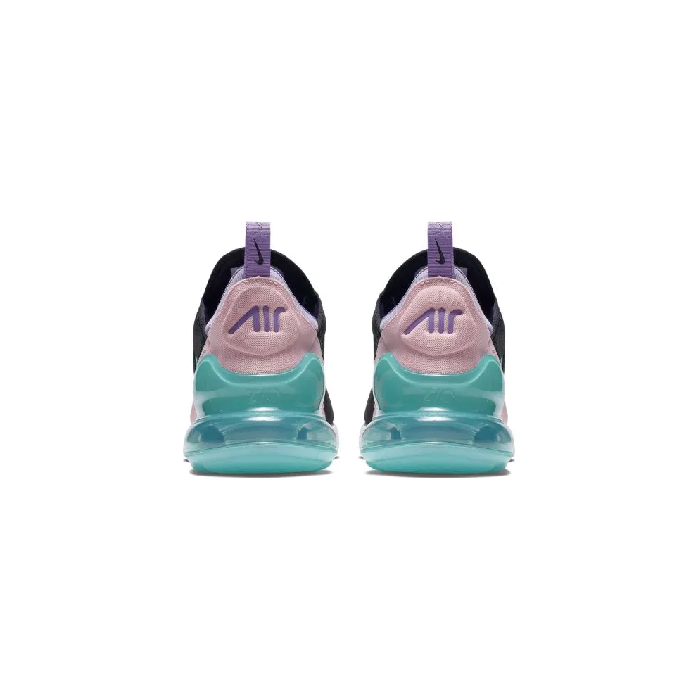 Nike Air Max 270 Have a Day Black/Hyper Jade-Bleached Coral-Space Purple (CI2309-001)