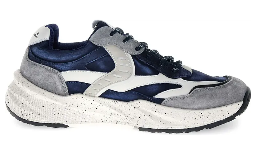 Voile Blanche sneaker Lead / Navy (2019075-07-3B06)