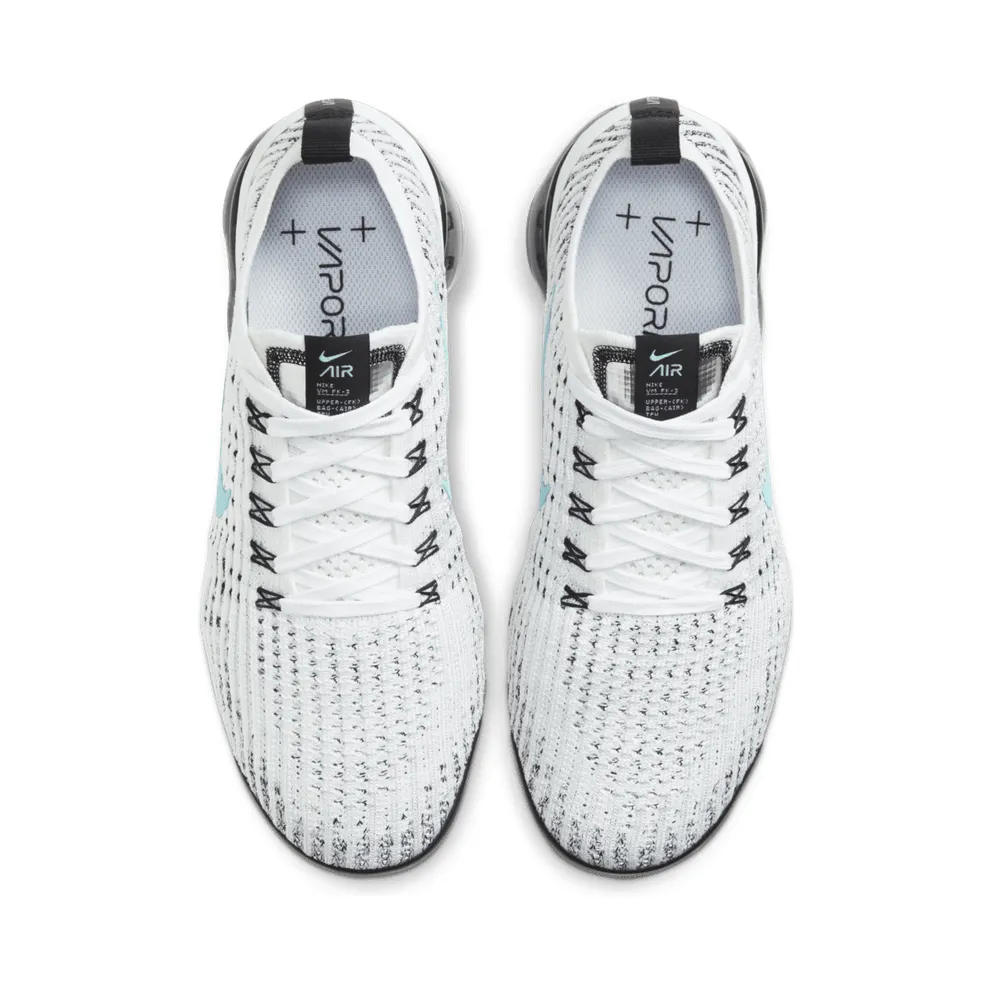 Nike Air VaporMax Flyknit 3 White Black Aurora (W) White/Black-Metallic Silver-Aurora (CT1274-100)