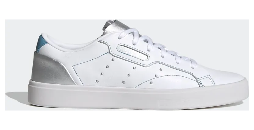 adidas adidas Sleek Cloud White / Silver Metallic / Hazy Blue (FY5055)