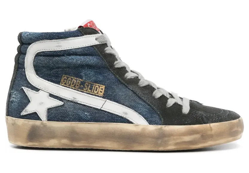 Golden Goose Slide Classic “Blue” (GWF00115F003128)