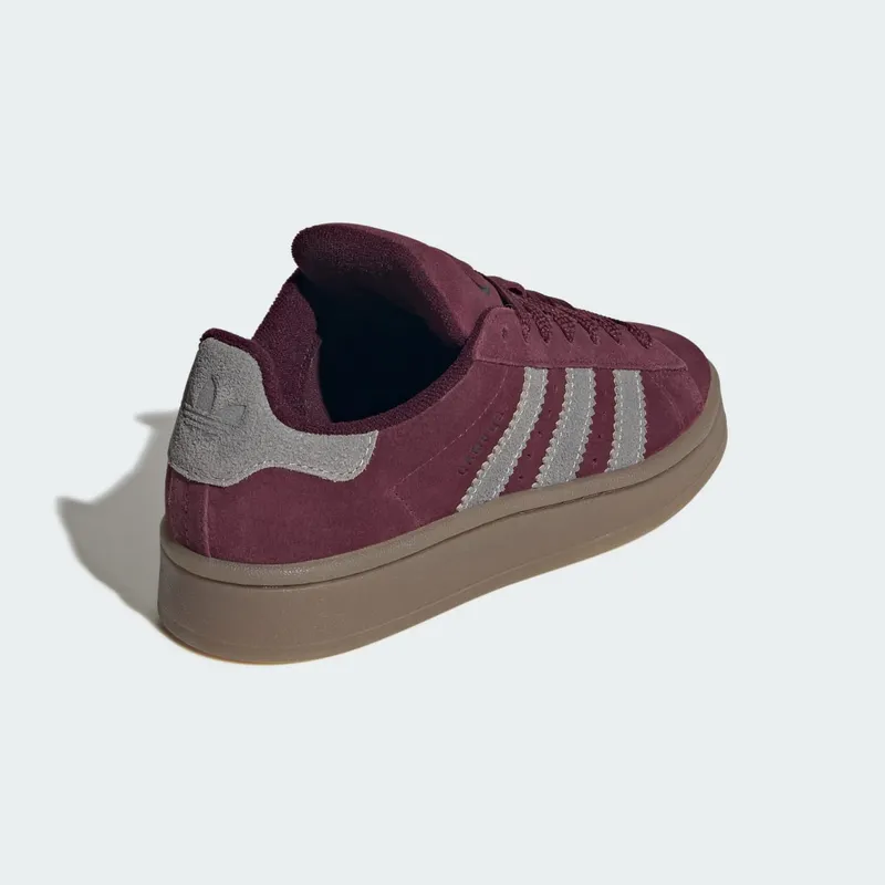Adidas CAMPUS 00s Shoes Maroon / Khaki Three / Gum (KI9410)