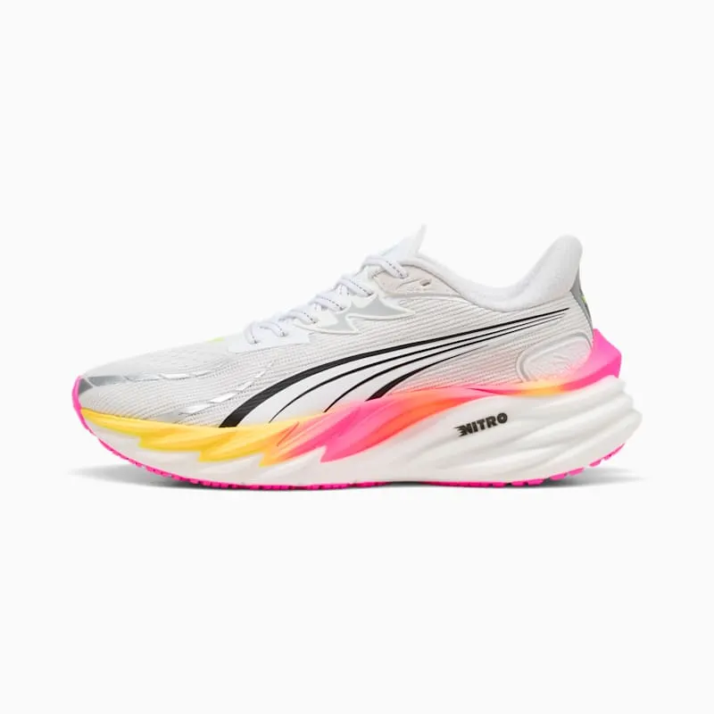 Puma Velocity Nitro 4 Puma White / Glowing Red / Poison Pink (311141-18)