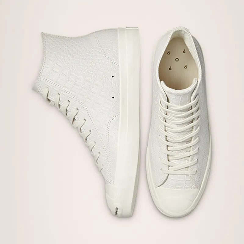 Converse Jack Purcell Pop Trading Company Dragonskin Egret/Black-Egret (170543C)