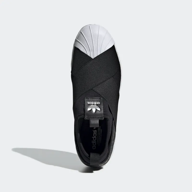adidas Superstar Slip-On Core Black Cloud White (W) Core Black/Core Black/Cloud White (S81337)