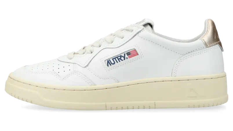 Autry Medalist Low W (weiß / gold) – AULWLL06