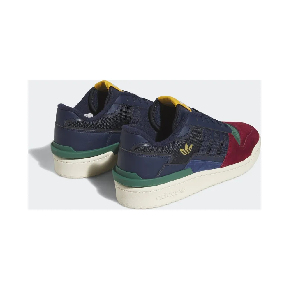 Adidas Forum Exhibit Low 2.0 Team Coll Burgundy 2 / Collegiate Navy / Collegiate Green (HQ7116)