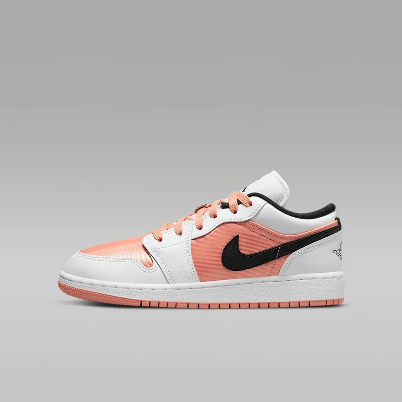 Jordan 1 Low White Light Madder Root (GS) (DM8960-801)