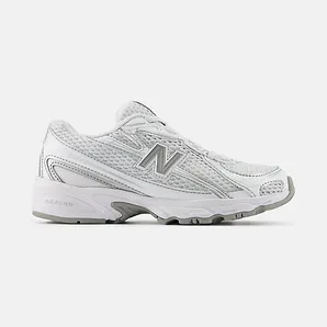 New Balance 740 Bungee Lace White Silver Metallic (PZ740WM)